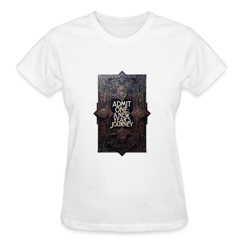 Art Deco VIP Pass T-Shirt - Gildan Ultra Cotton Ladies T-Shirt