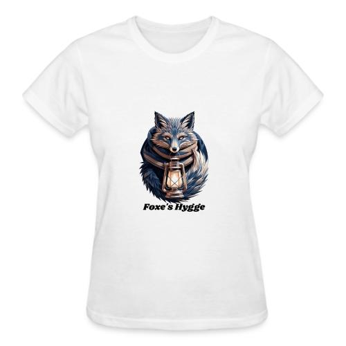 Hygge Ember Fox T-Shirt - Gildan Ultra Cotton Ladies T-Shirt