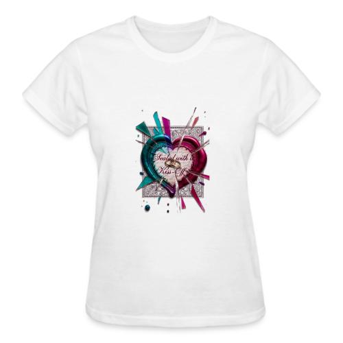 Sealed with a Kiss-Off T-Shirt - Gildan Ultra Cotton Ladies T-Shirt