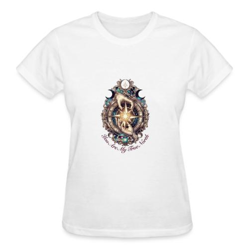 You Are My True North Celestial Compass T-Shirt - Gildan Ultra Cotton Ladies T-Shirt
