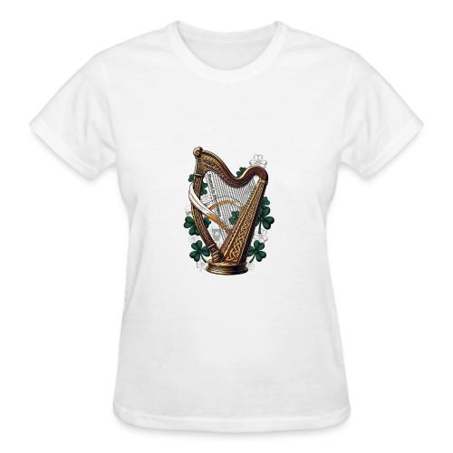 Emerald Harp Shenanigans T-Shirt - Gildan Ultra Cotton Ladies T-Shirt