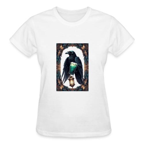 Pint of No Regrets Just Shenanigans Raven T-Shirt - Gildan Ultra Cotton Ladies T-Shirt