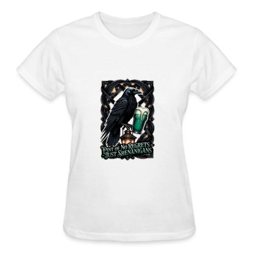 Sarcastic Raven Shenanigans Tee - Gildan Ultra Cotton Ladies T-Shirt