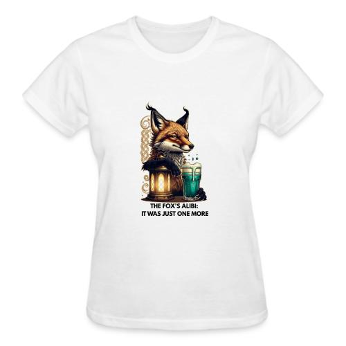 Sly Fox One More Round Tee - Gildan Ultra Cotton Ladies T-Shirt
