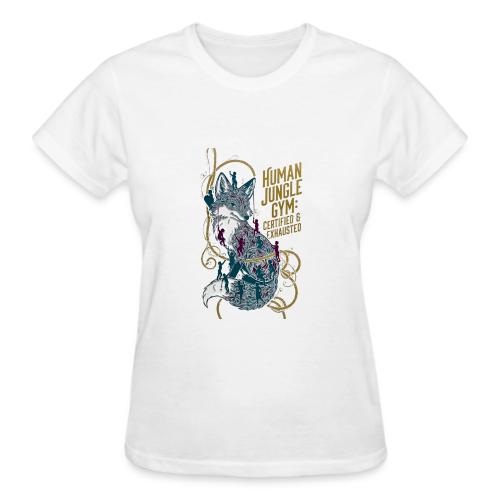 Human Jungle Gym Fox Tee - Gildan Ultra Cotton Ladies T-Shirt
