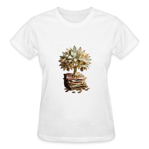 Dad Tax Collector T Shirt - Gildan Ultra Cotton Ladies T-Shirt