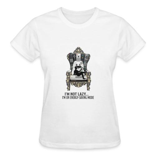 Remote Throne Procrastinator T Shirt, Dad Gift - Gildan Ultra Cotton Ladies T-Shirt
