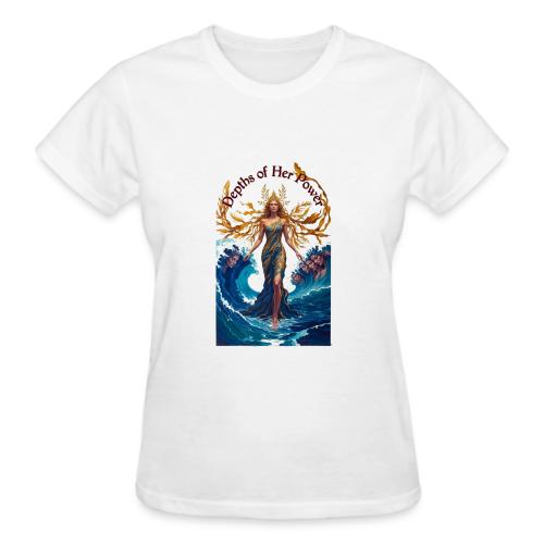 Women’s Day Tidal Sovereign T Shirt, Gift for Wife - Gildan Ultra Cotton Ladies T-Shirt