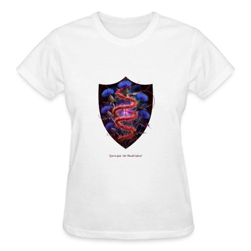 Women’s Day Crimson Thread Matriarch T Shirt, Gift - Gildan Ultra Cotton Ladies T-Shirt