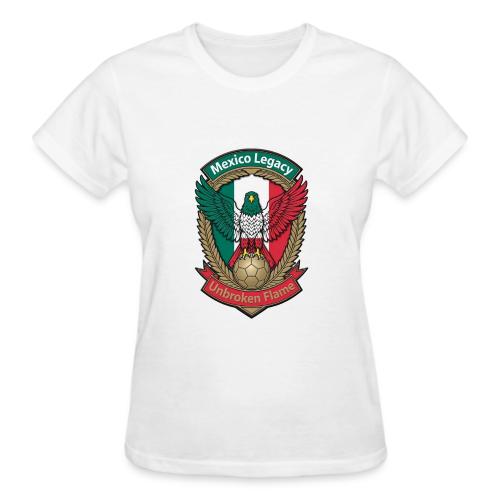 Mexico Eagle Legacy T-Shirt, Mexican Pride Gift - Gildan Ultra Cotton Ladies T-Shirt