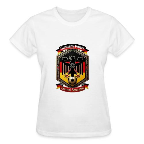 Germany Eagle Power T-Shirt, Flag Pride Gift - Gildan Ultra Cotton Ladies T-Shirt