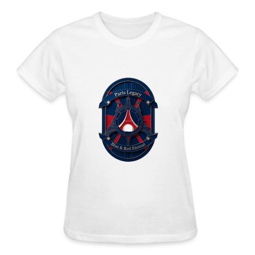 Paris Pride Heritage T Shirt, Soccer Fan Gift - Gildan Ultra Cotton Ladies T-Shirt