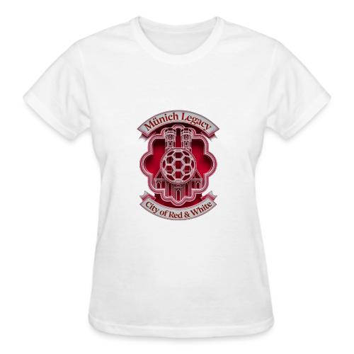 Munich Pride Fan T Shirt, Football City Pride Gift - Gildan Ultra Cotton Ladies T-Shirt