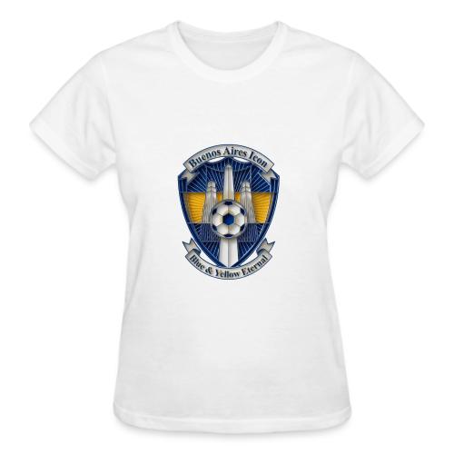 Buenos Aires Icon T Shirt, Soccer City Pride Gift - Gildan Ultra Cotton Ladies T-Shirt