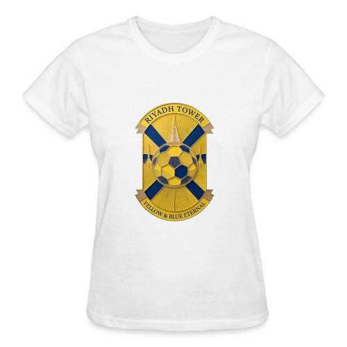 Riyadh Tower T Shirt, Football City Pride Gift - Gildan Ultra Cotton Ladies T-Shirt
