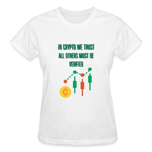Sarcastic Bitcoin Investor T-shirt - Gildan Ultra Cotton Ladies T-Shirt