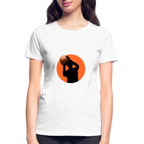 Basketball: Focused Precision - Gildan Ultra Cotton Ladies T-Shirt