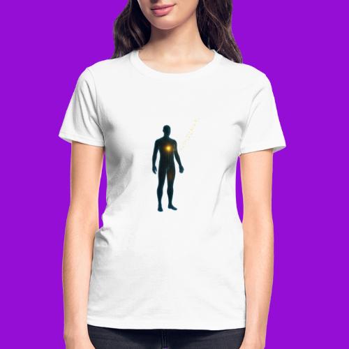 Glowing Chest Personl - Gildan Ultra Cotton Ladies T-Shirt