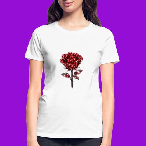 Silver Rose - Gildan Ultra Cotton Ladies T-Shirt