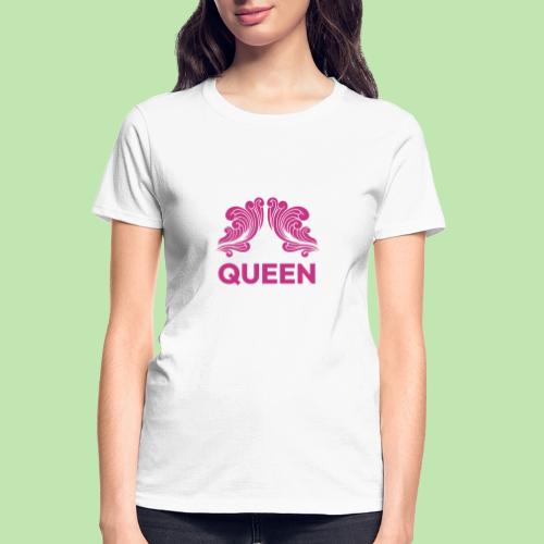 Queenlisse™ Signature Crown T-Shirt – Elegant - Gildan Ultra Cotton Ladies T-Shirt