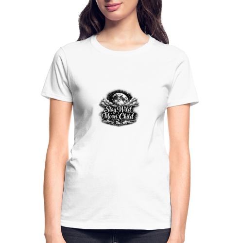 Stay Wild Moon Child - Gildan Ultra Cotton Ladies T-Shirt