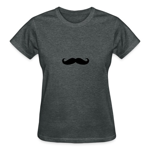 mustache - Gildan Ultra Cotton Ladies T-Shirt