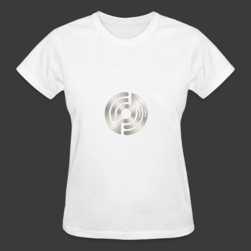 Open Musicians Collective Chrome Logo - Gildan Ultra Cotton Ladies T-Shirt