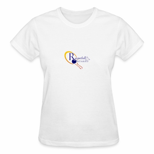 Racquetball Ontario branded products - Gildan Ultra Cotton Ladies T-Shirt