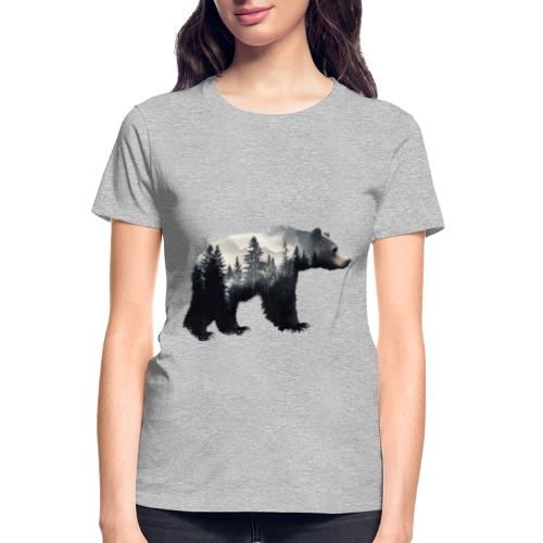 Forest Within the Bear - Gildan Ultra Cotton Ladies T-Shirt