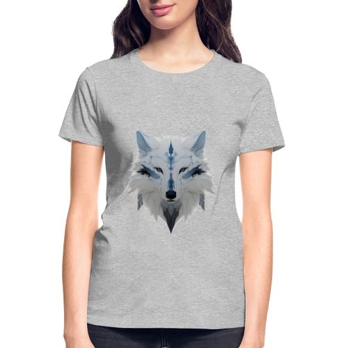 Ivory Grace Wolf - Gildan Ultra Cotton Ladies T-Shirt