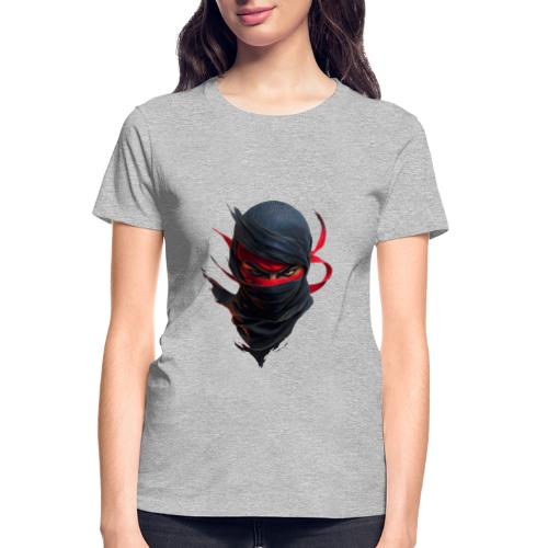 Crimson Stare Ninja - Gildan Ultra Cotton Ladies T-Shirt
