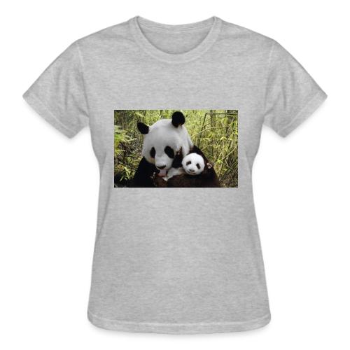 panda - Gildan Ultra Cotton Ladies T-Shirt