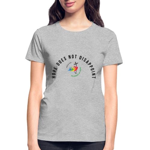 pilgrims of hope 2025 logo hope - Gildan Ultra Cotton Ladies T-Shirt