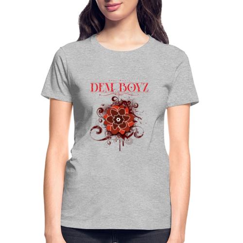 Flower Splash Reds - Gildan Ultra Cotton Ladies T-Shirt