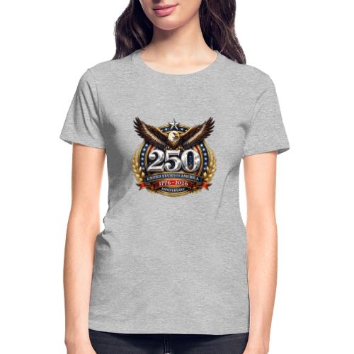 American Eagle USA 250th Anniversary 1776–2026 - Gildan Ultra Cotton Ladies T-Shirt