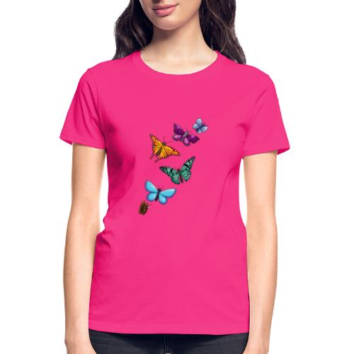 butterfly tattoo designs - Gildan Ultra Cotton Ladies T-Shirt