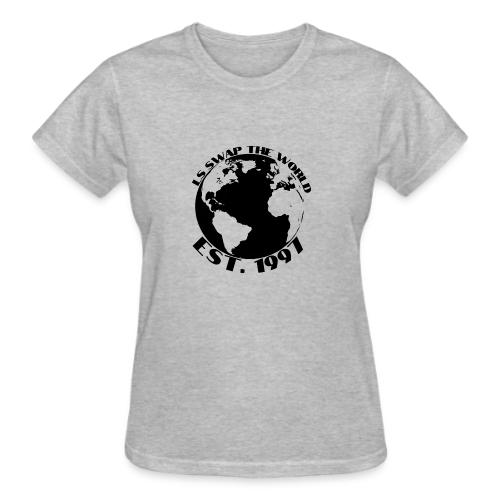 LS SWAP THE WORLD Est. 1997 - Gildan Ultra Cotton Ladies T-Shirt