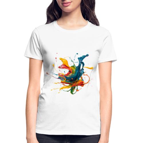 Chromatic Flow - Gildan Ultra Cotton Ladies T-Shirt