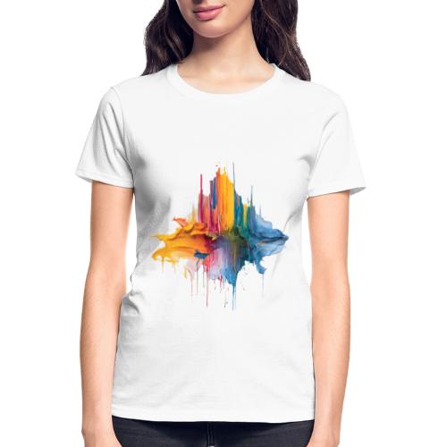Impasto Spectrum - Gildan Ultra Cotton Ladies T-Shirt