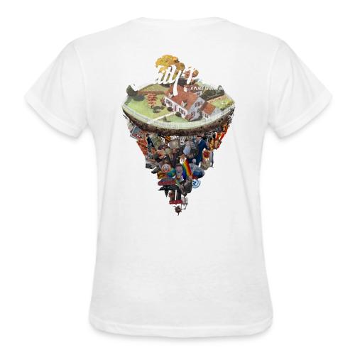 Reality Prime (On Color, Back Design) - Gildan Ultra Cotton Ladies T-Shirt