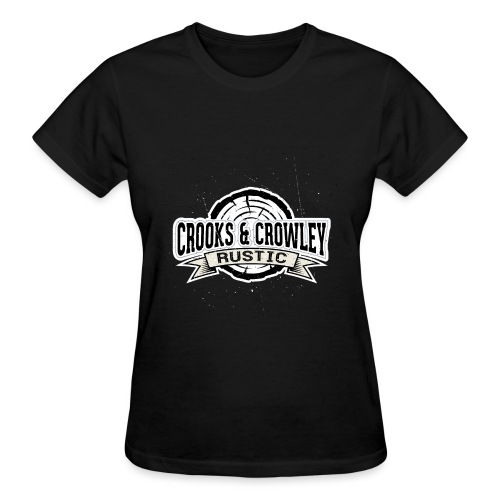 Crooks and Crowley Rustic - Gildan Ultra Cotton Ladies T-Shirt