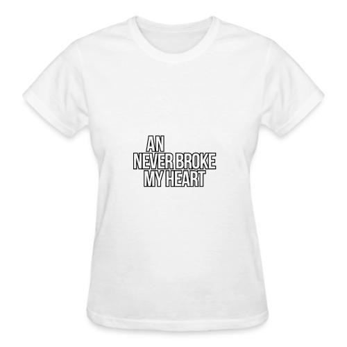 An LS Never Broke My Heart - Gildan Ultra Cotton Ladies T-Shirt