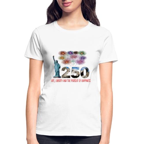 250 Years USA - Gildan Ultra Cotton Ladies T-Shirt