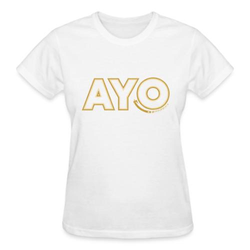 AyoGaming's Logo v1 - Gildan Ultra Cotton Ladies T-Shirt