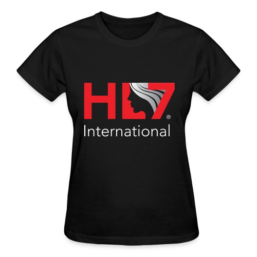 Women of HL7 Logo - Gildan Ultra Cotton Ladies T-Shirt