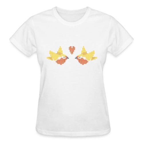 love birds - Gildan Ultra Cotton Ladies T-Shirt