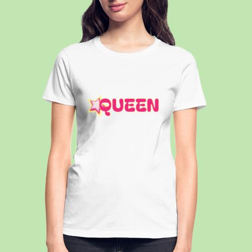 queen high resolution logo transparent 1 - Gildan Ultra Cotton Ladies T-Shirt