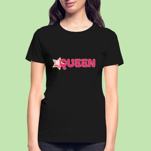 queen high resolution logo transparent 1 - Gildan Ultra Cotton Ladies T-Shirt