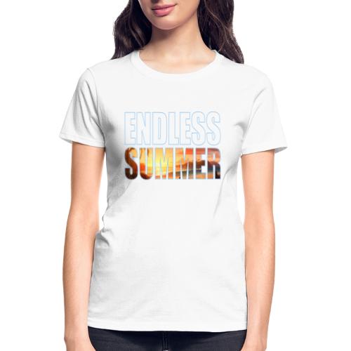 Golden Summer Vibes - Gildan Ultra Cotton Ladies T-Shirt
