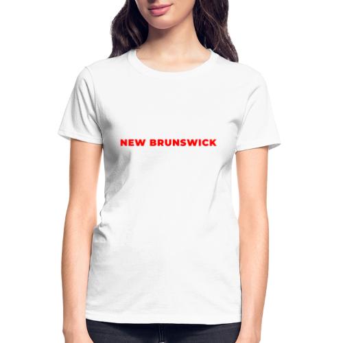 New Brunswick Style - Gildan Ultra Cotton Ladies T-Shirt